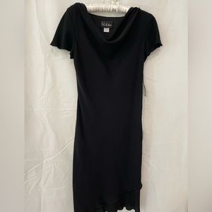 SL Fashions Women Black Casual Dress 12 NEW